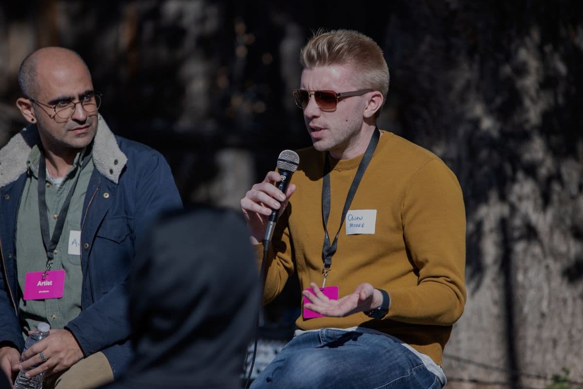 Artist Panel, percieve() @ Art Blocks Gallery, 2022